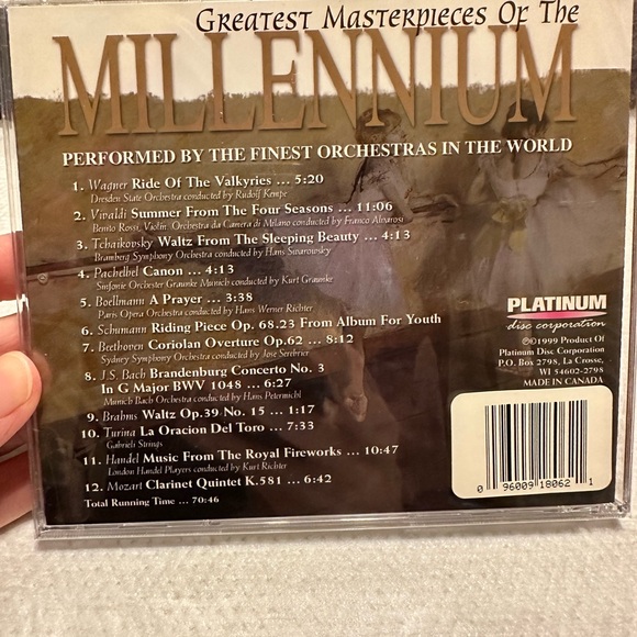 Greatest Masterpieces of the Millennium 10 CD Set. New still in plastic - Picture 14 of 15